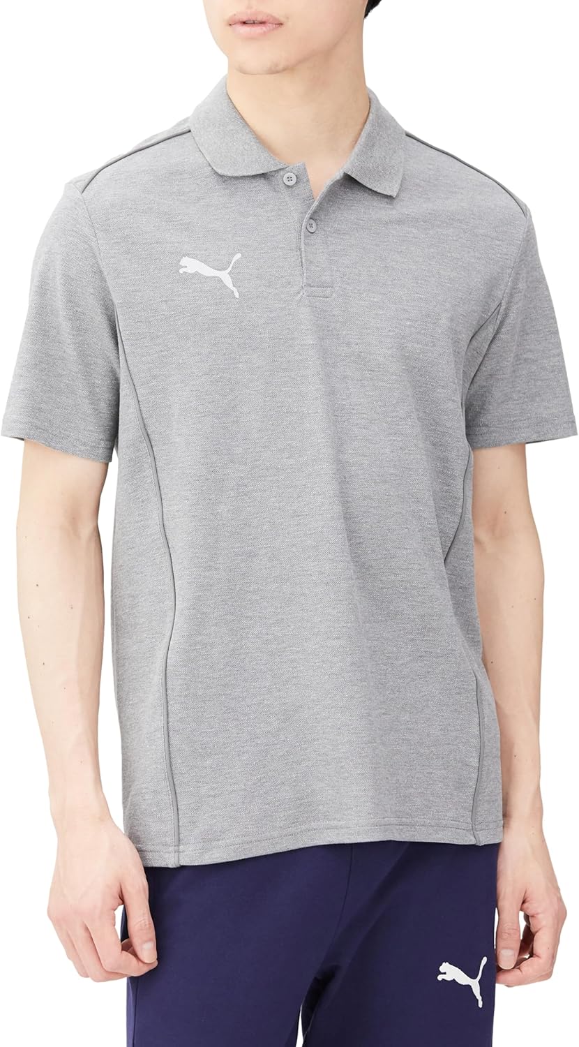 

Мужская повседневная рубашка-поло PUMA TeamFINAL (659339) для футбола, футбола, клубных и командных тренировок, серый
