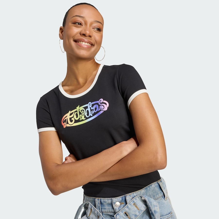 Рубашка ADIDAS ORIGINALS Adidas x Jeremy Scott, черный — фото 3