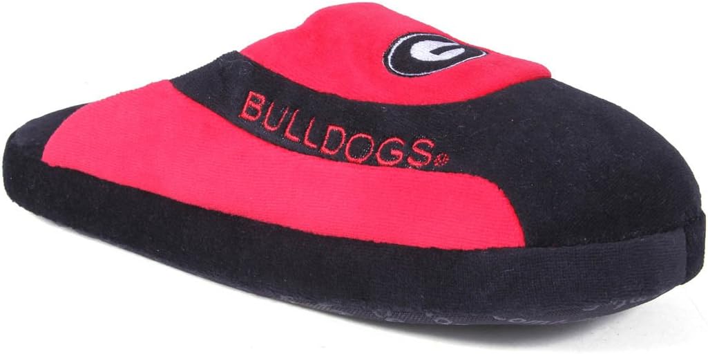 

Тапочки Comfy Feet NCAA Low Pro Stripe Slip On, Georgia Bulldogs