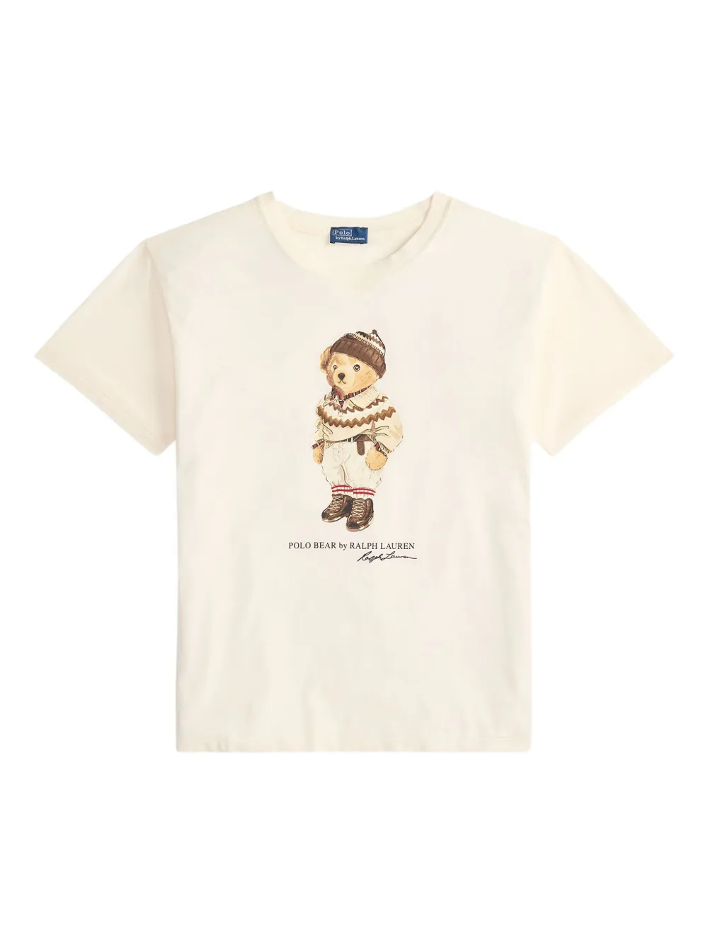 

Футболка с принтом POLO RALPH LAUREN, белый
