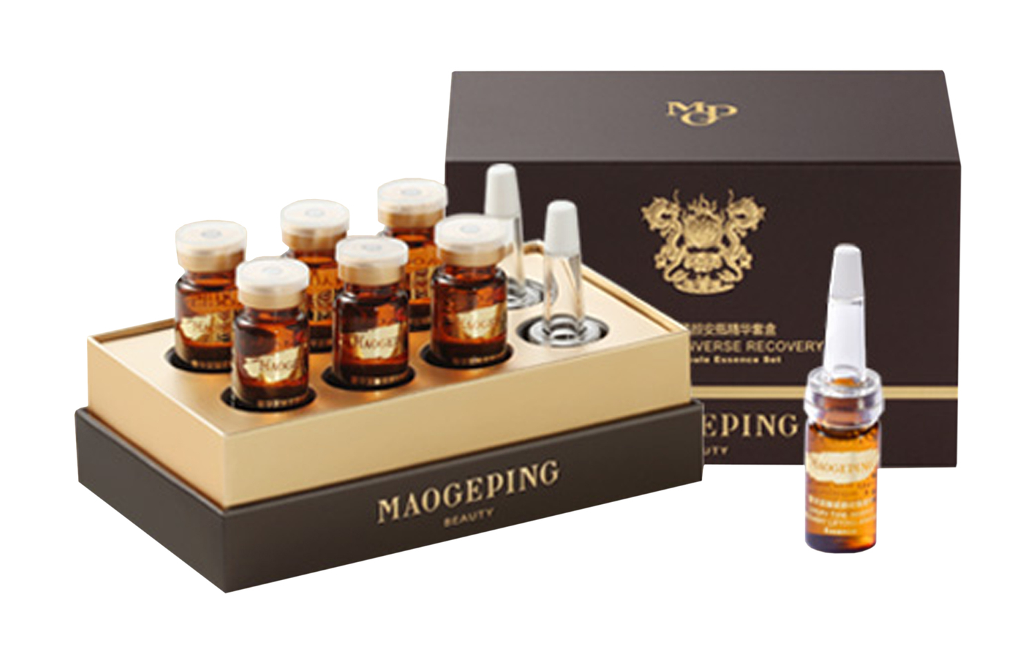 

Люксовая сыворотка-ампула для упругости кожи увлажняет и питает 5ml/30ml/50ml MAOGEPING