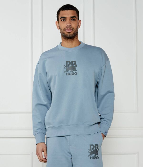 

Свитер dahrain_rb Oversize fit Hugo, синий