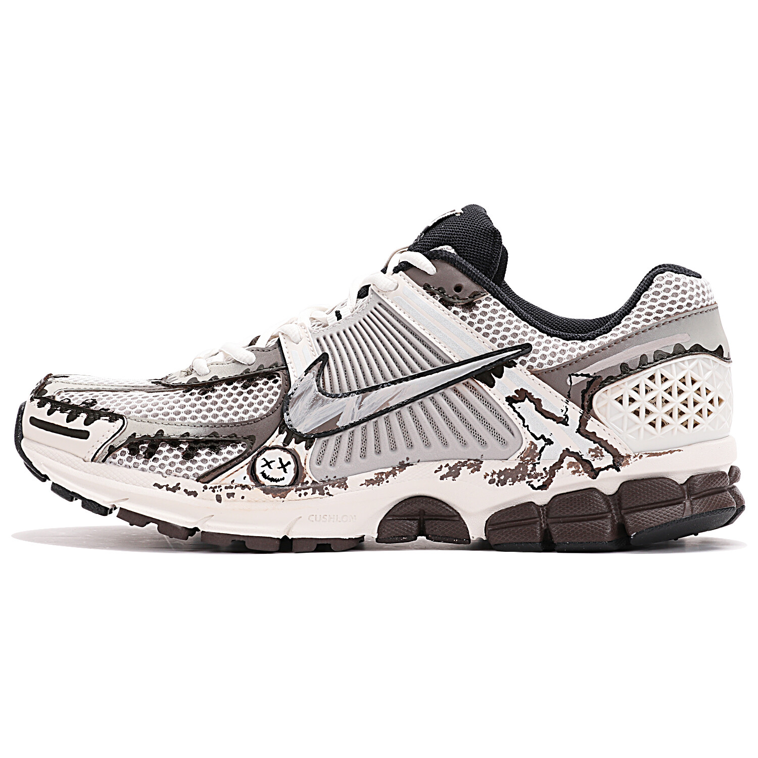 

Кроссовки Air Zoom Vomero 5 унисекс с низким верхом бежево-белого цвета Nike