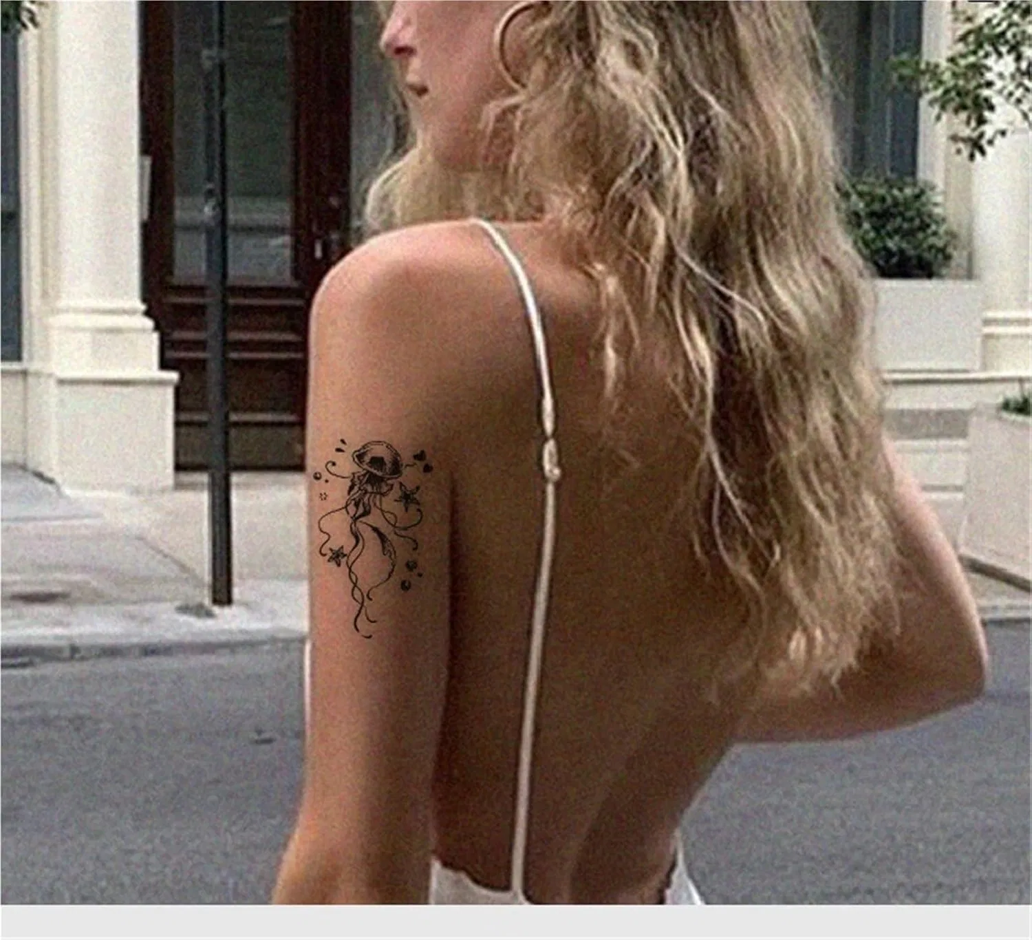 Временные татуировки Water Splite Herbal Tattoo Sticker, 2 шт, one color — фото 3