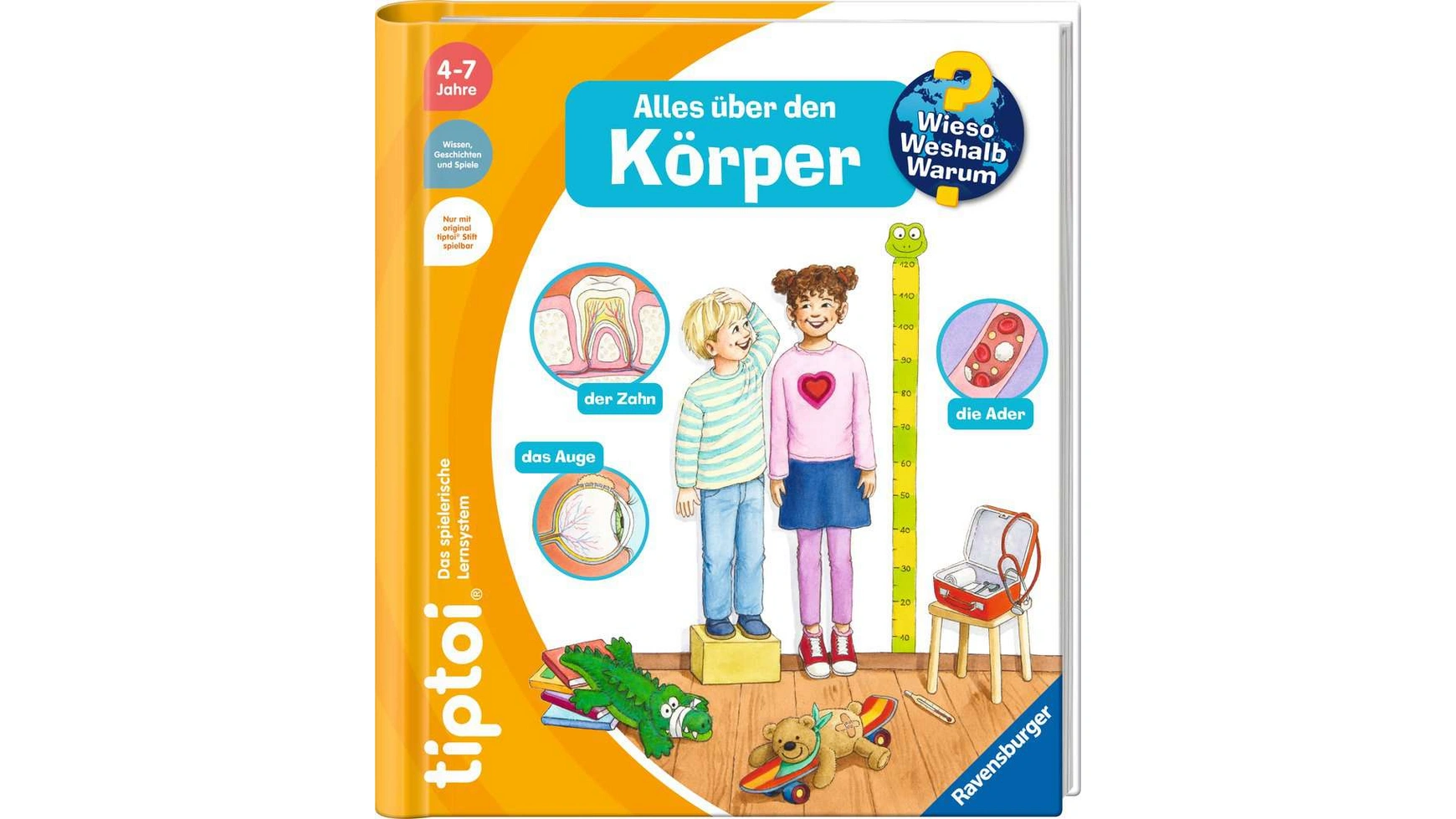 

Ravensburger Tiptoi Почему По какой причине Почему Всё о теле, погрузитесь в знания
