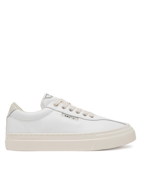 Тканевые кроссовки Dellow 02 Cup Leather YA21500 S.W.C Stepney Workers Club, белый
