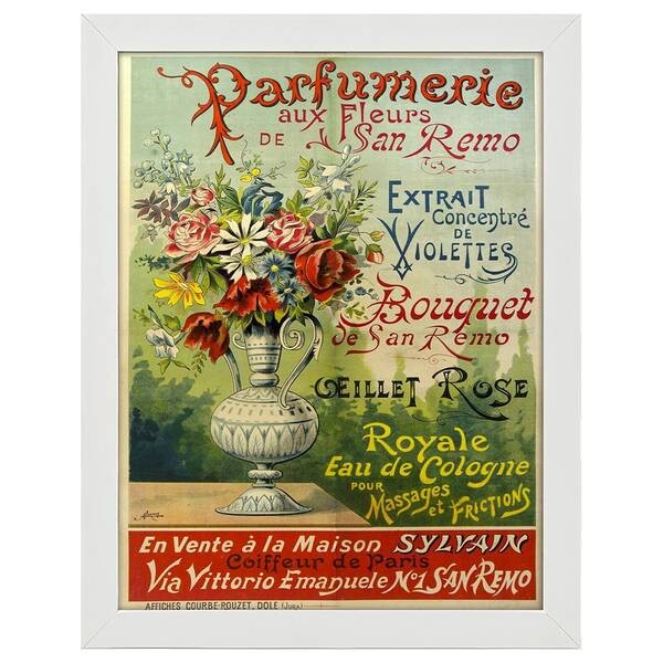 

Рамка для фотографий LegendArte Parfum Flores de Sanremo, белый