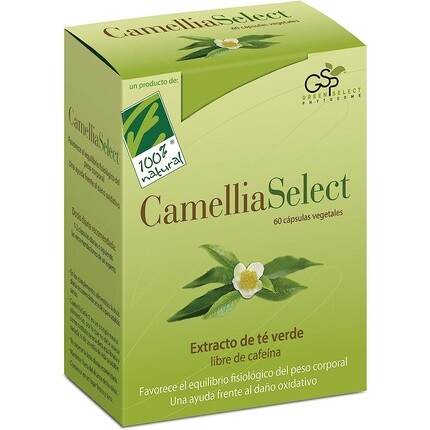 

Нутрикосметика 100% натуральная камелияselect 60 капсул, 100%Natura