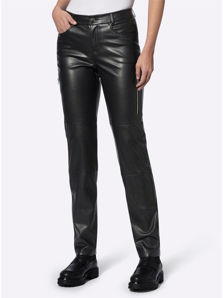 

Тканевые брюки Heine, черный