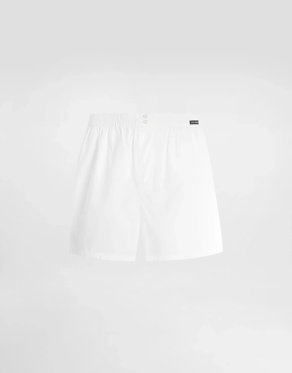 Боксеры из хлопкового поплина DOLCE & GABBANA, белый