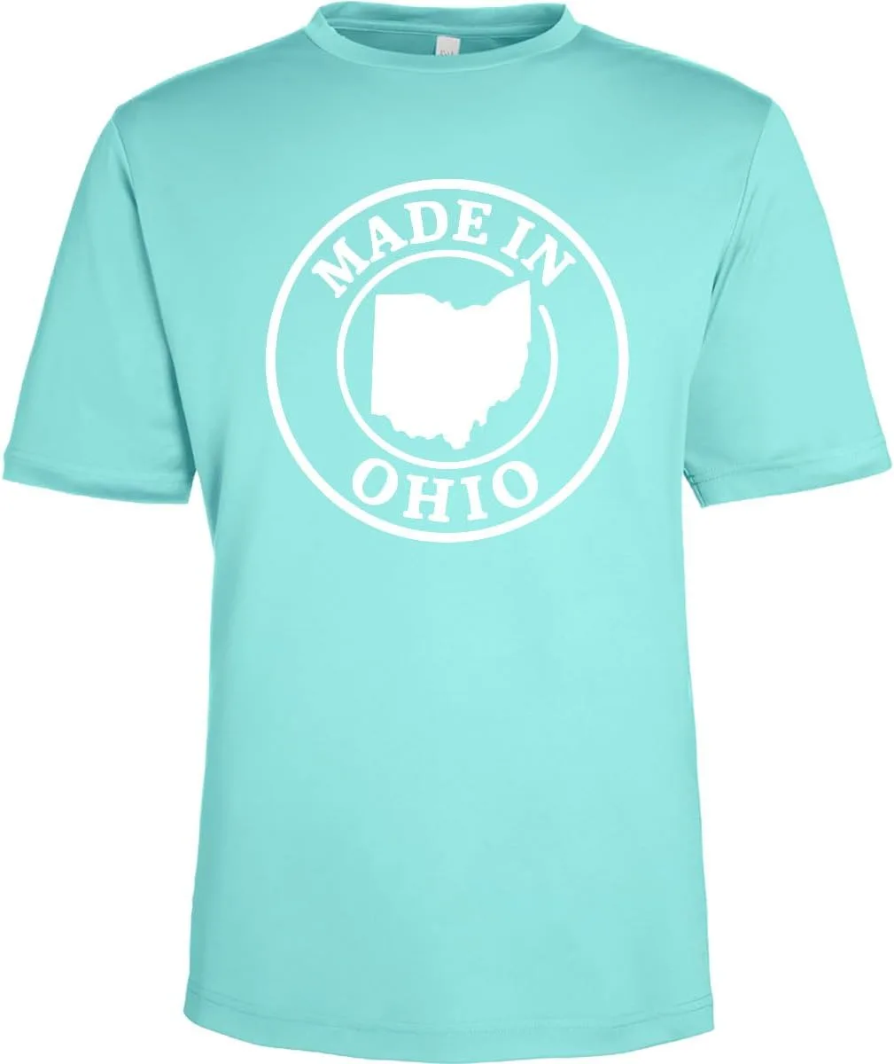 

Футболка Made in Ohio - White Adult Performance inktastic