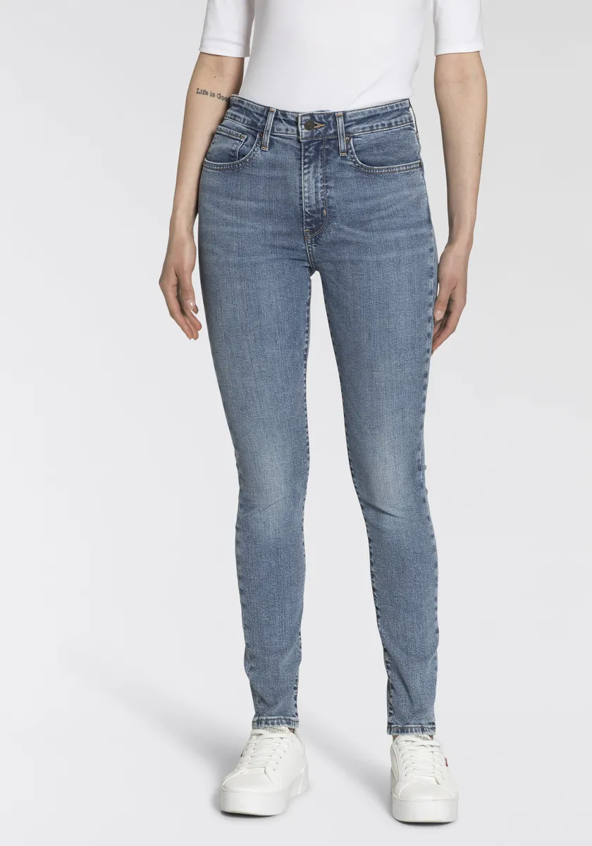 

Джинсы Levi's скинни "721 High Rise Skinny" с высоким поясом, синий