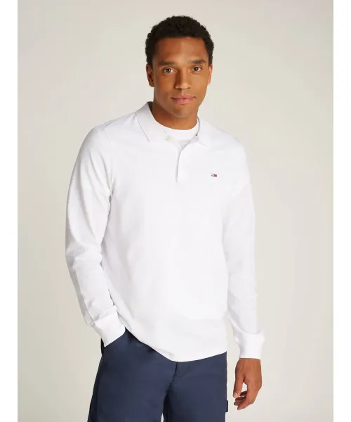 

Футболка поло Regular fit Tommy Jeans, белый