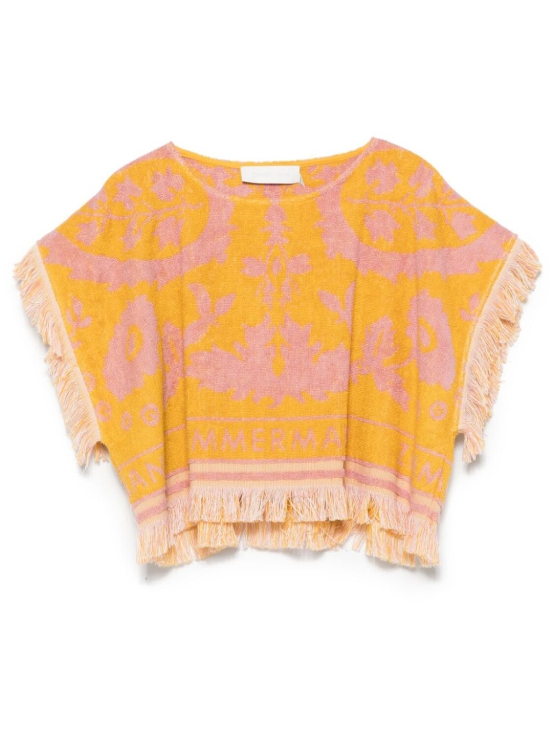 

ZIM WYLIE RD BOXY TOWELING УКОРОЧЕННЫЙ ТОП МУЛЬТИ ZIMMERMANN, желтый