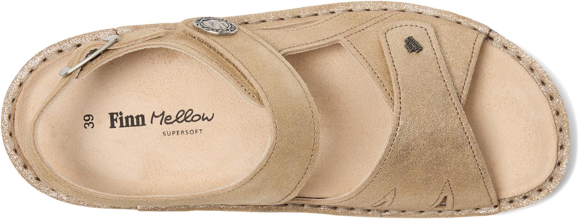 Сандалии Finn Comfort Women's Barbuda, Oro Brina — фото 2