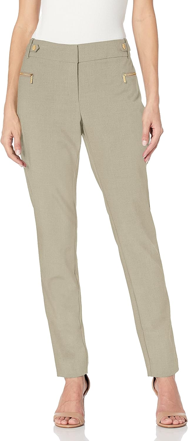 

Женские прямые брюки Calvin Klein (обычные и большие размеры), Tin