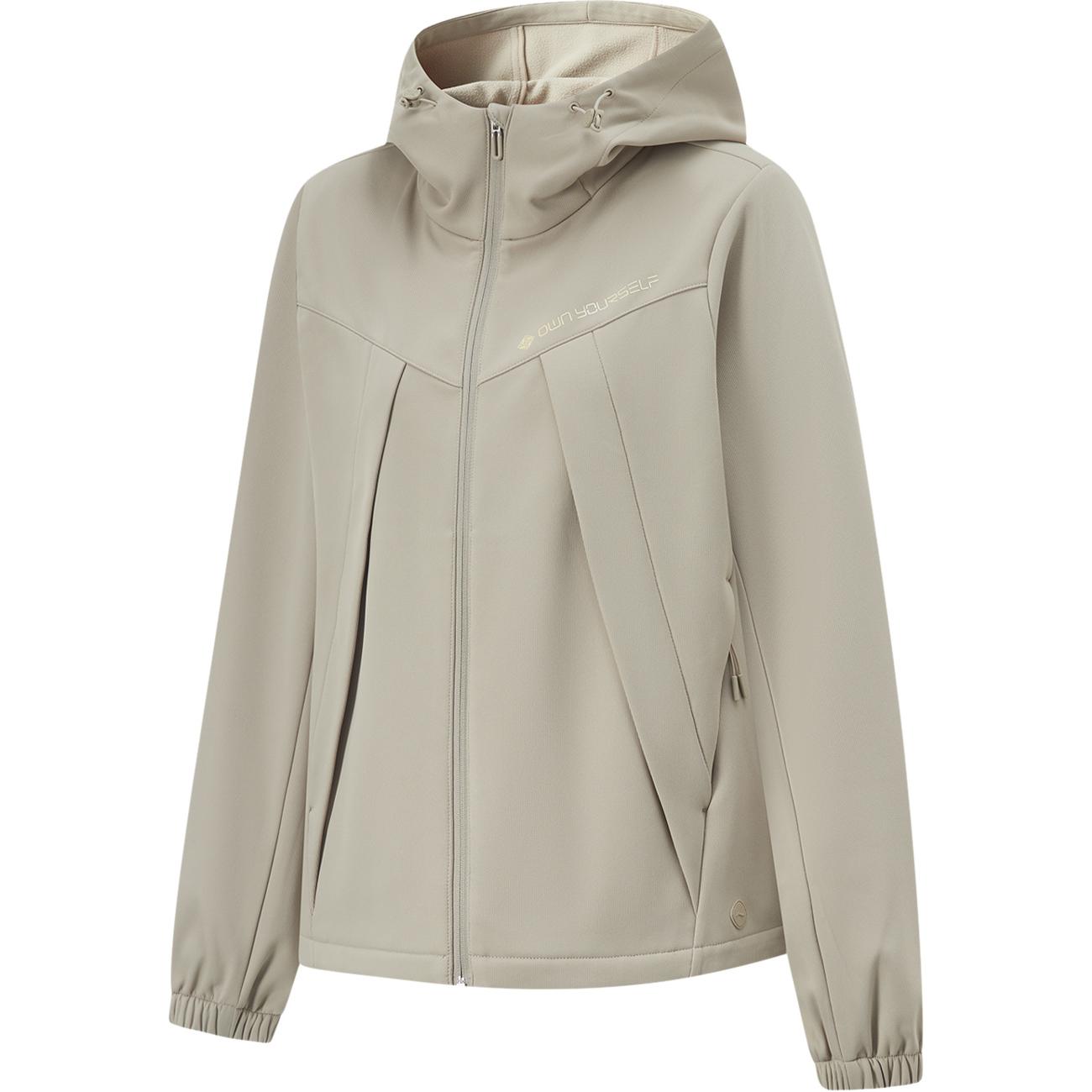 

Куртка для фитнеса LiNing Fitness Series женская пыльно-серая