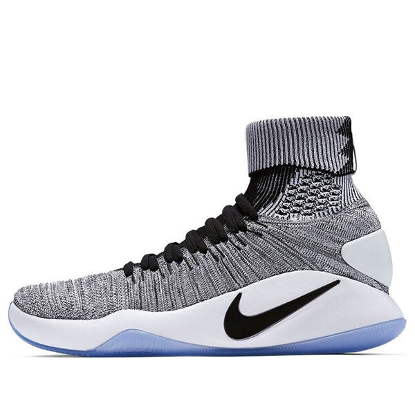 

Кроссовки hyperdunk 2016 flyknit Nike, черный