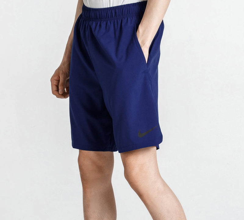 Шорты Nike Fle Athleisure Casual Sports Woven Breathable Running Training Shorts Blue 927527-478 — фото 4