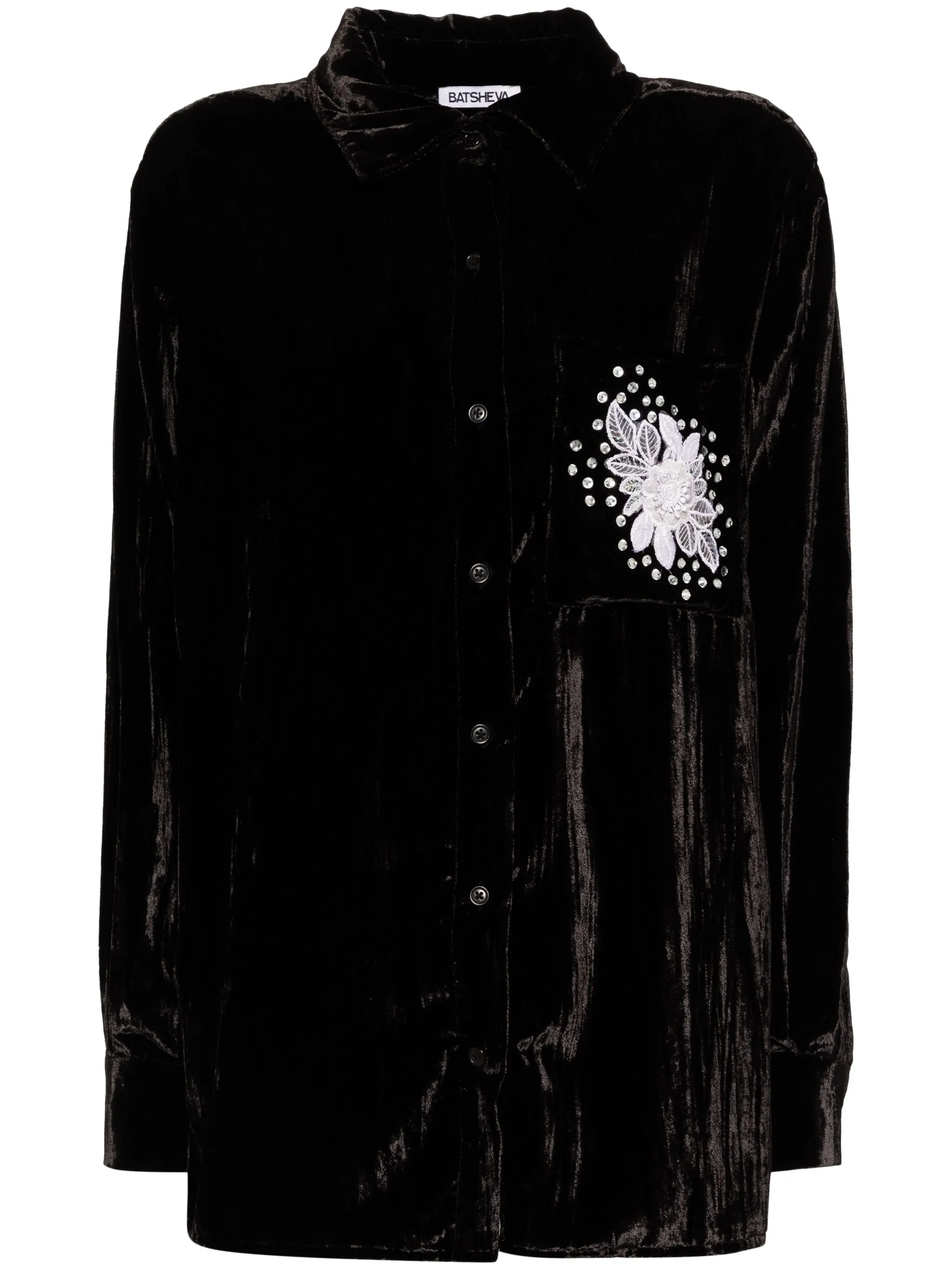 

Рубашка на пуговицах Batsheva, черный