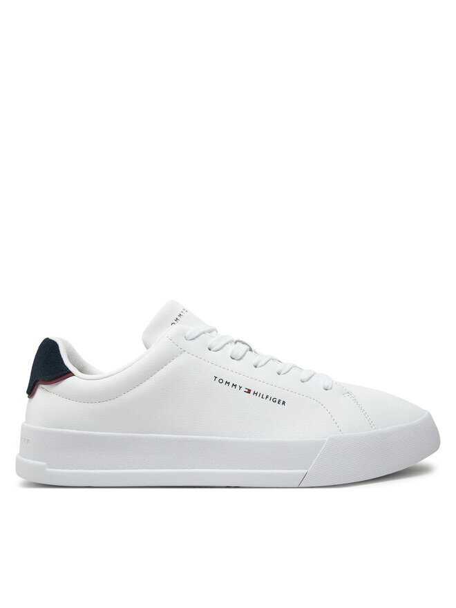 

Кроссовки Tommy Hilfiger Th Court Lth Detail Ess FM0FM05367, белый