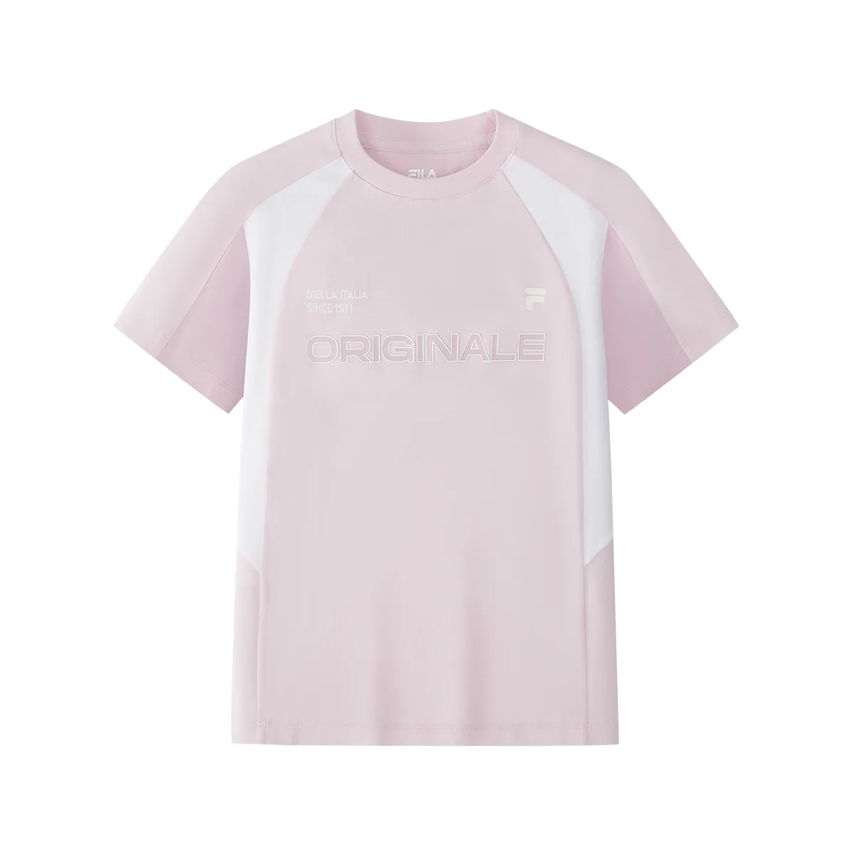 Футболка с круглым вырезом тонкая FILA KIDS, P-PK Thistle Pink