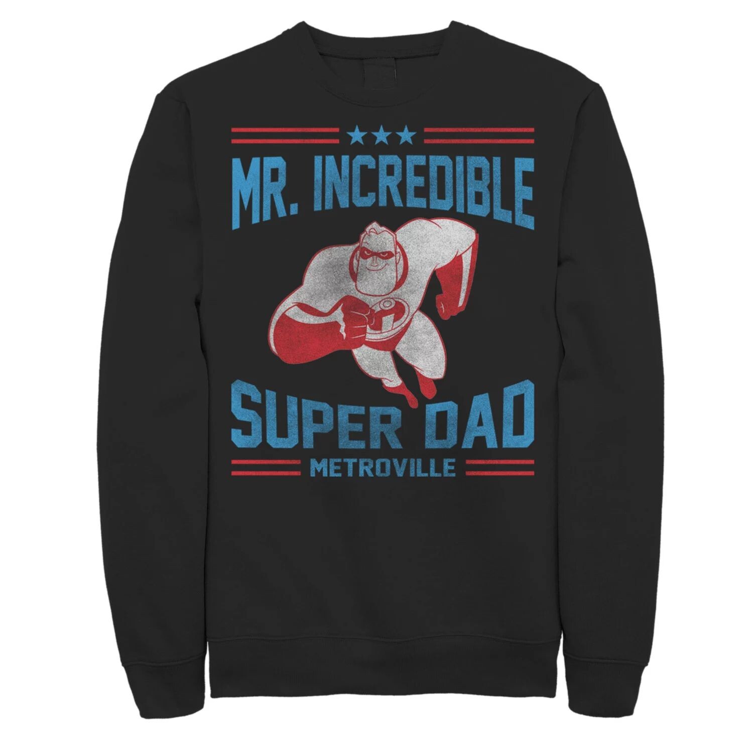 

Мужской свитшот The Incredibles Mr. Super Dad Metroville Disney / Pixar