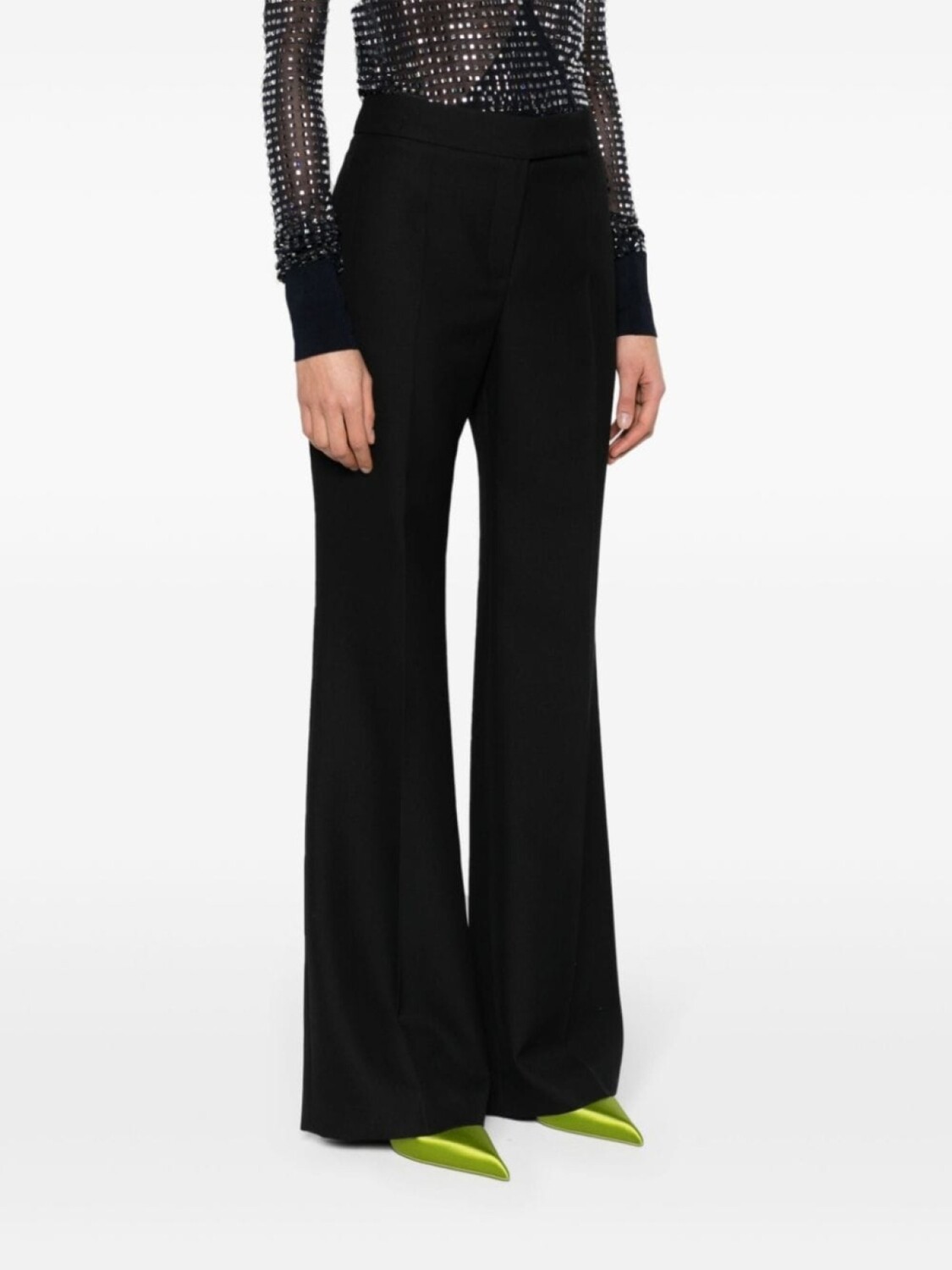 

Alexandre Vauthier шерстяные брюки строгого кроя, черный