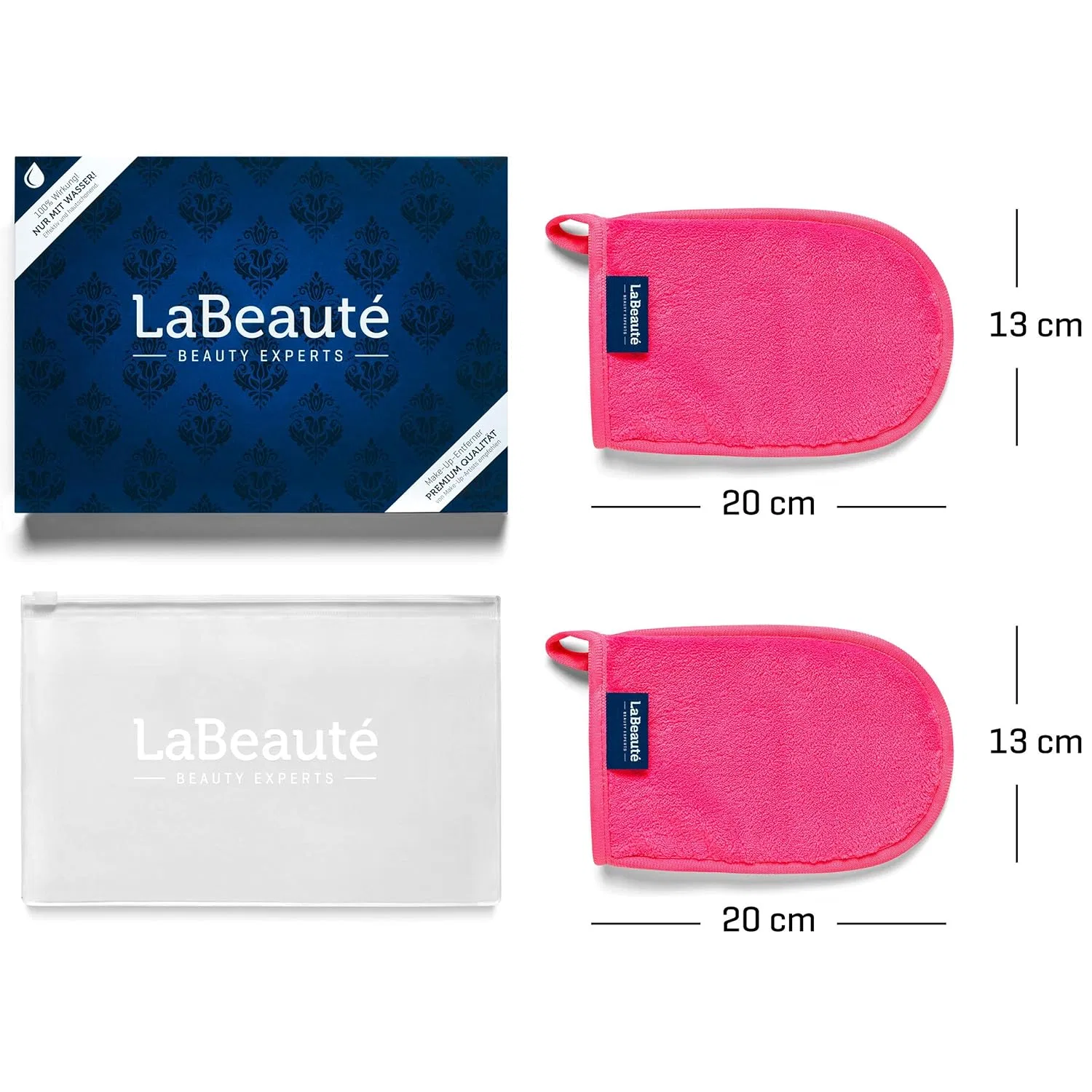 Средство для снятия макияжа Labeauté — Салфетка для снятия макияжа , Pink — фото 4