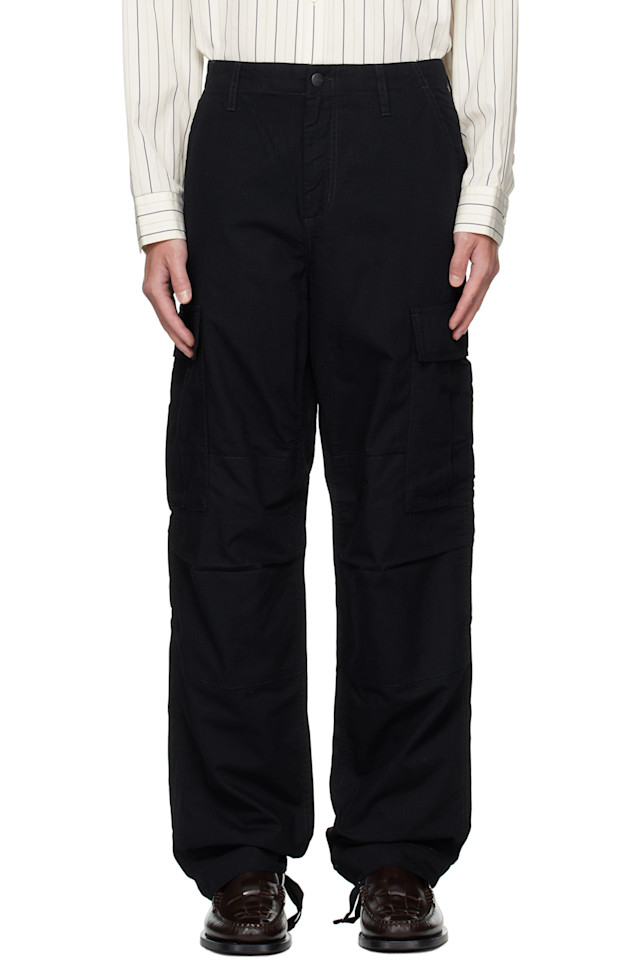 

Carhartt Work In Progress Черные брюки-карго стандартного размера