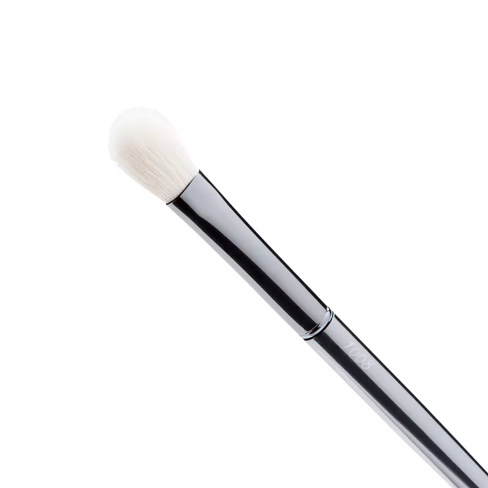 Кисть для лица Luxury grey pincel para difuminar sombras 1008 Maiko, 1 шт. — фото 3