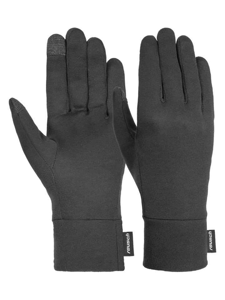 

Reusch Функциональные перчатки с открытыми пальцами "Silk liner TOUCH-TEC" антрацитового цвета