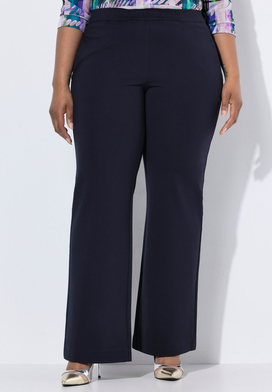 

Брюки Ulla Popken PUNTO DI ROMA ELASTIC WAIST, Dark Marine/Dark Blue