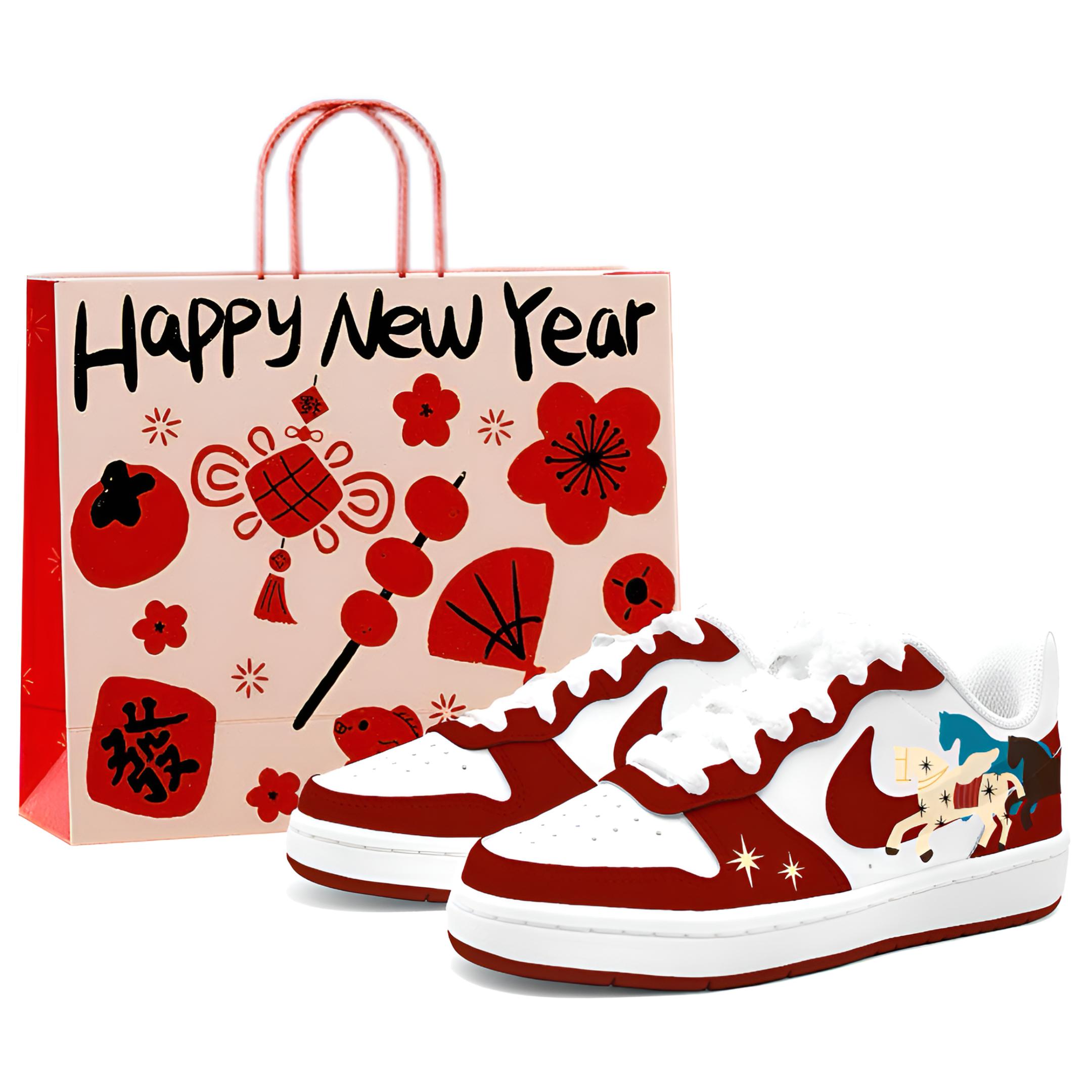 

Nike Детские скейтбордистские кроссовки Court Borough Wooden Horse Star Leap Low top, красные, унисекс