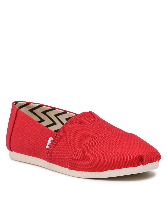 

Низкие туфли Alpargata 10017665 Toms, красный