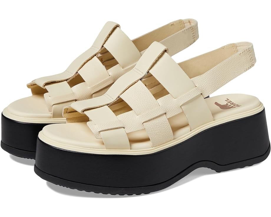 

Сандалии SOREL Dayspring Slingback, цвет Honey White/Black