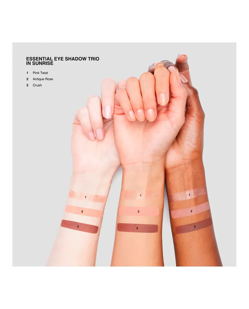 Палетка теней для глаз Essential Eye Shadow Trios Bobbi Brown, Sunrise — фото 4