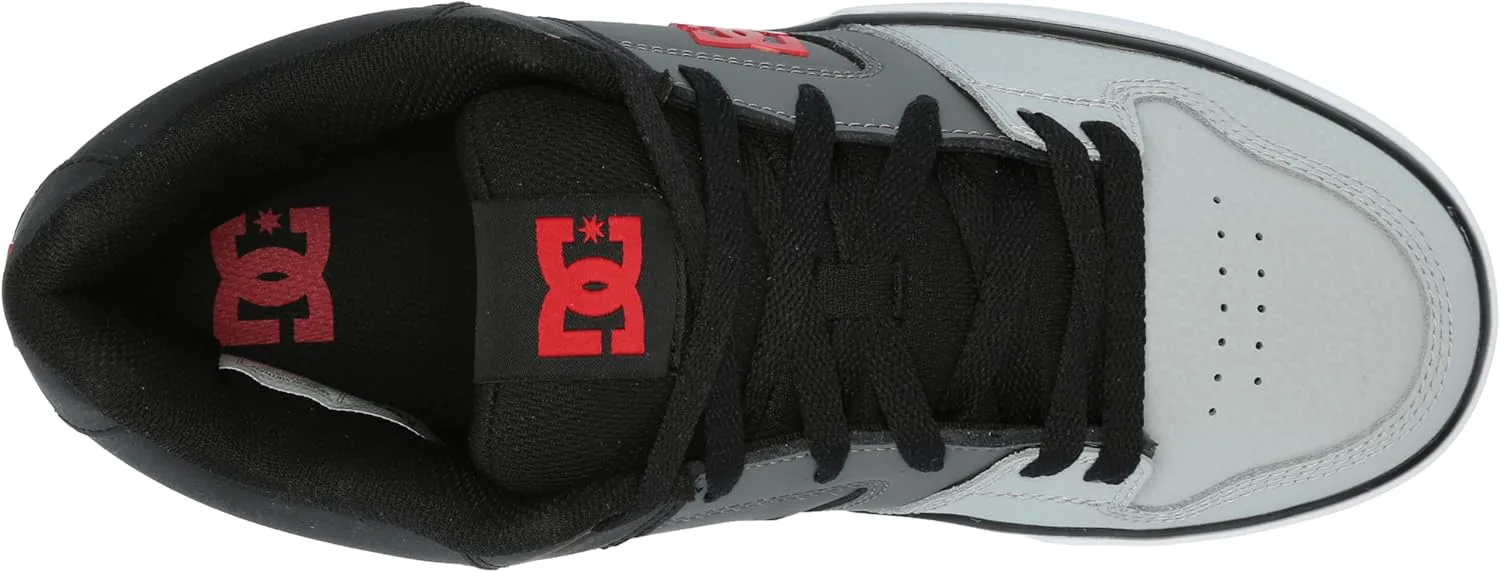 Мужские кроссовки DC Shoes Pure Mid для повседневного ношения и скейтбординга, черный/серый — фото 4