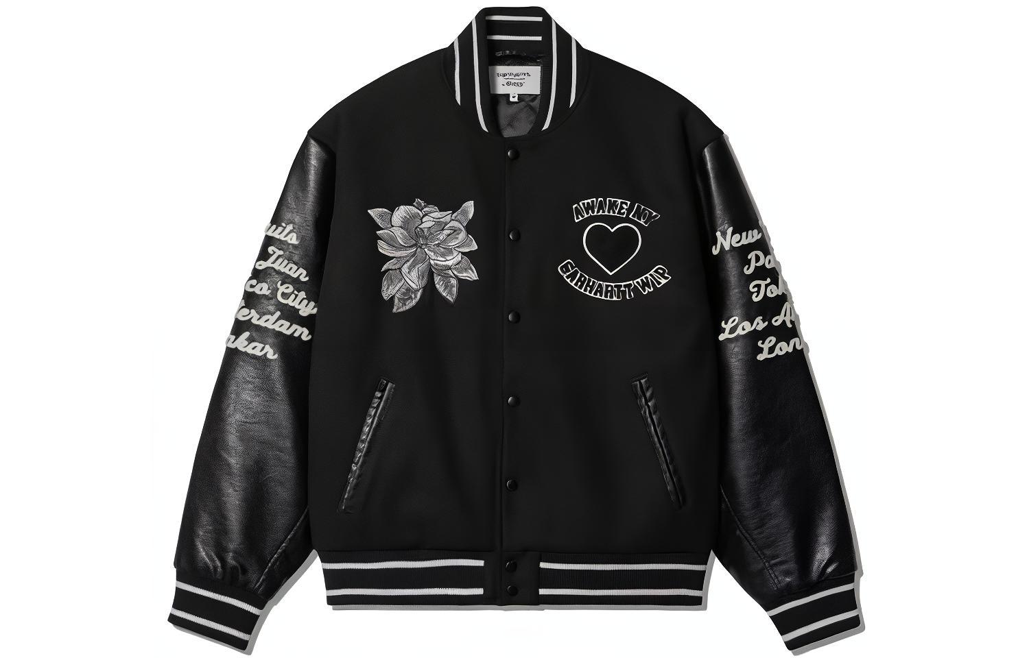 

Awake Ny X Teddy Jacket Carhartt WIP, черный