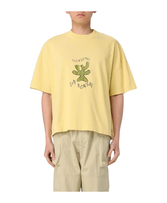

Футболка с графическим принтом Kurzarm Bonsai, желтый