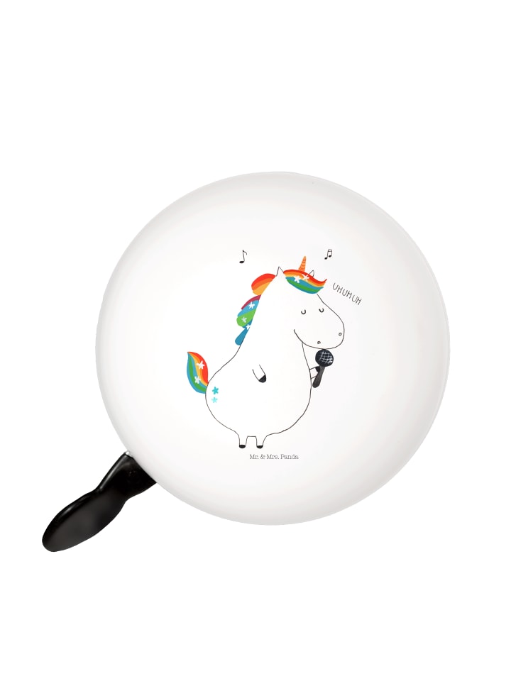 

Mr. & Mrs. Panda Велосипедный звонок, единорог, певица без слогана, белый