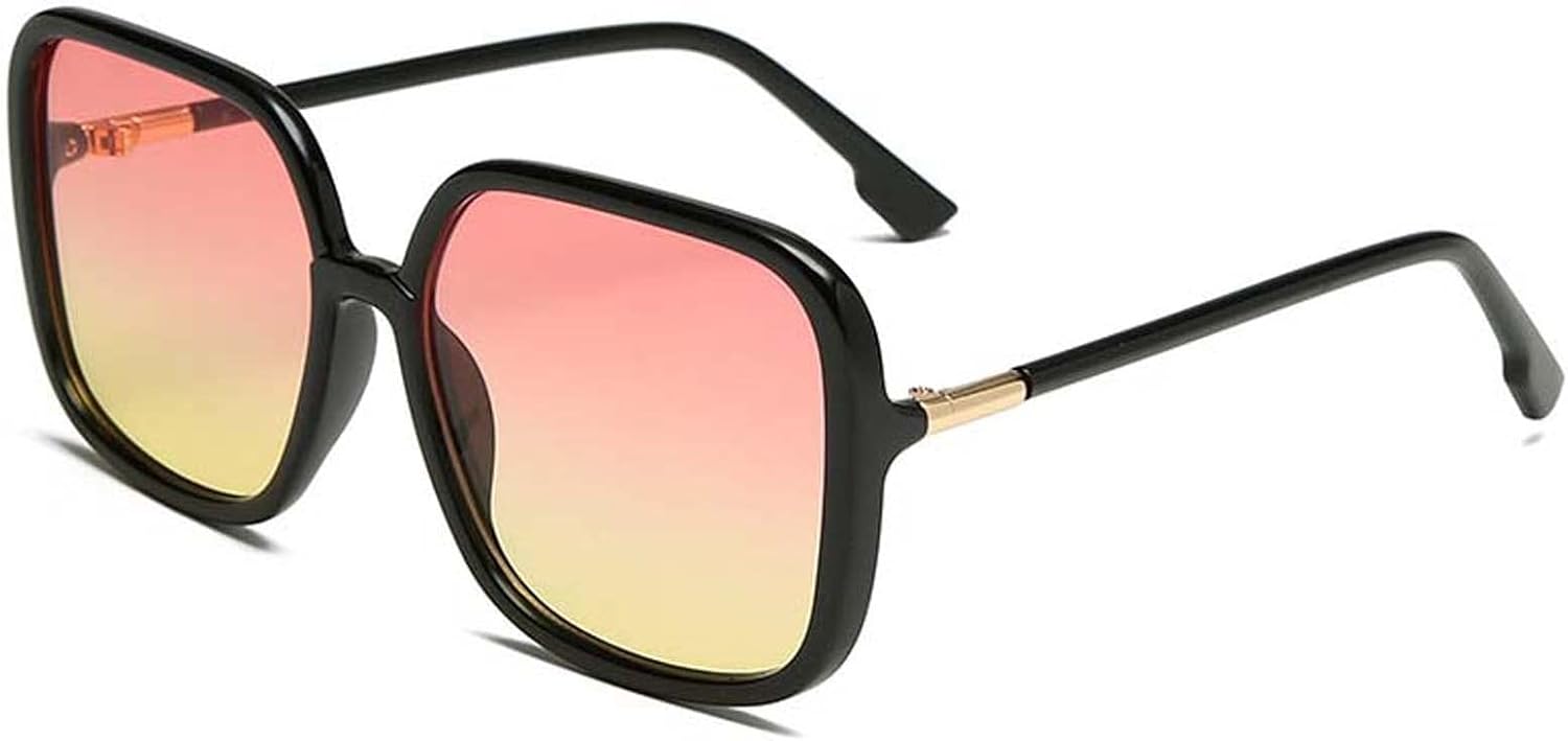 

Солнцезащитные очки XINXIN в крупной оправе для мужчин и женщин, идеально подходящие для отдыха на природе и прямых трансляций в интернете (цвет: E, размер: средний), E