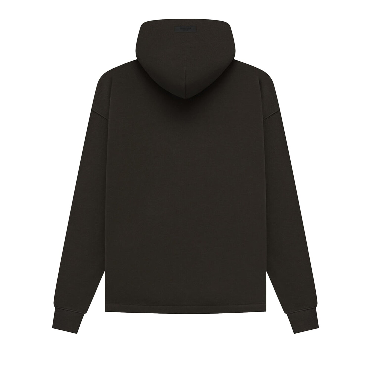 Свободная толстовка с капюшоном Fear of God Essentials Off Black — фото 2