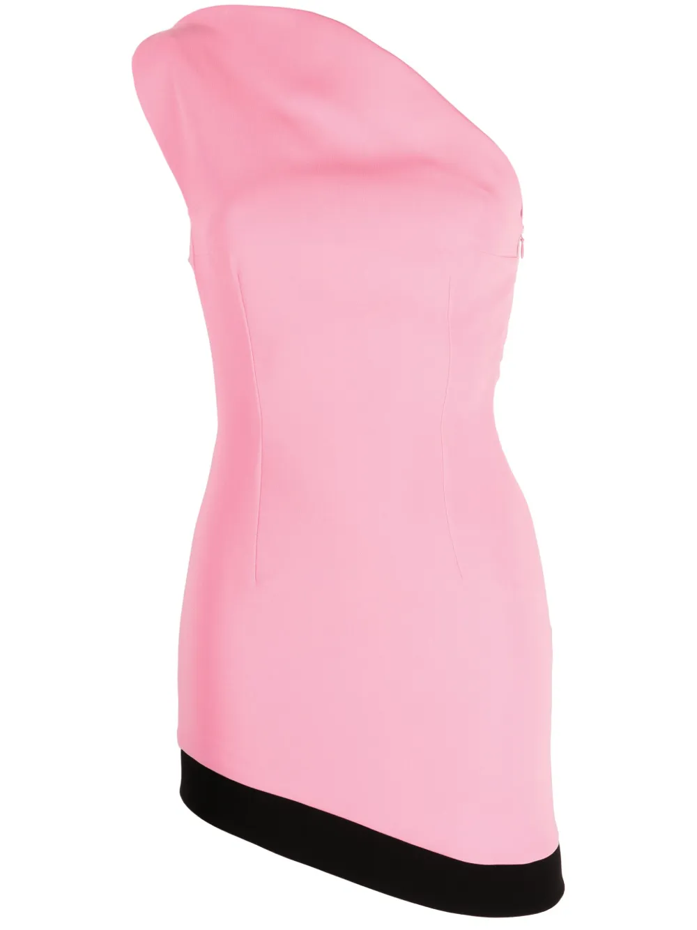 

Платье мини Nia на одно плечо V:PM ATELIER, розовый