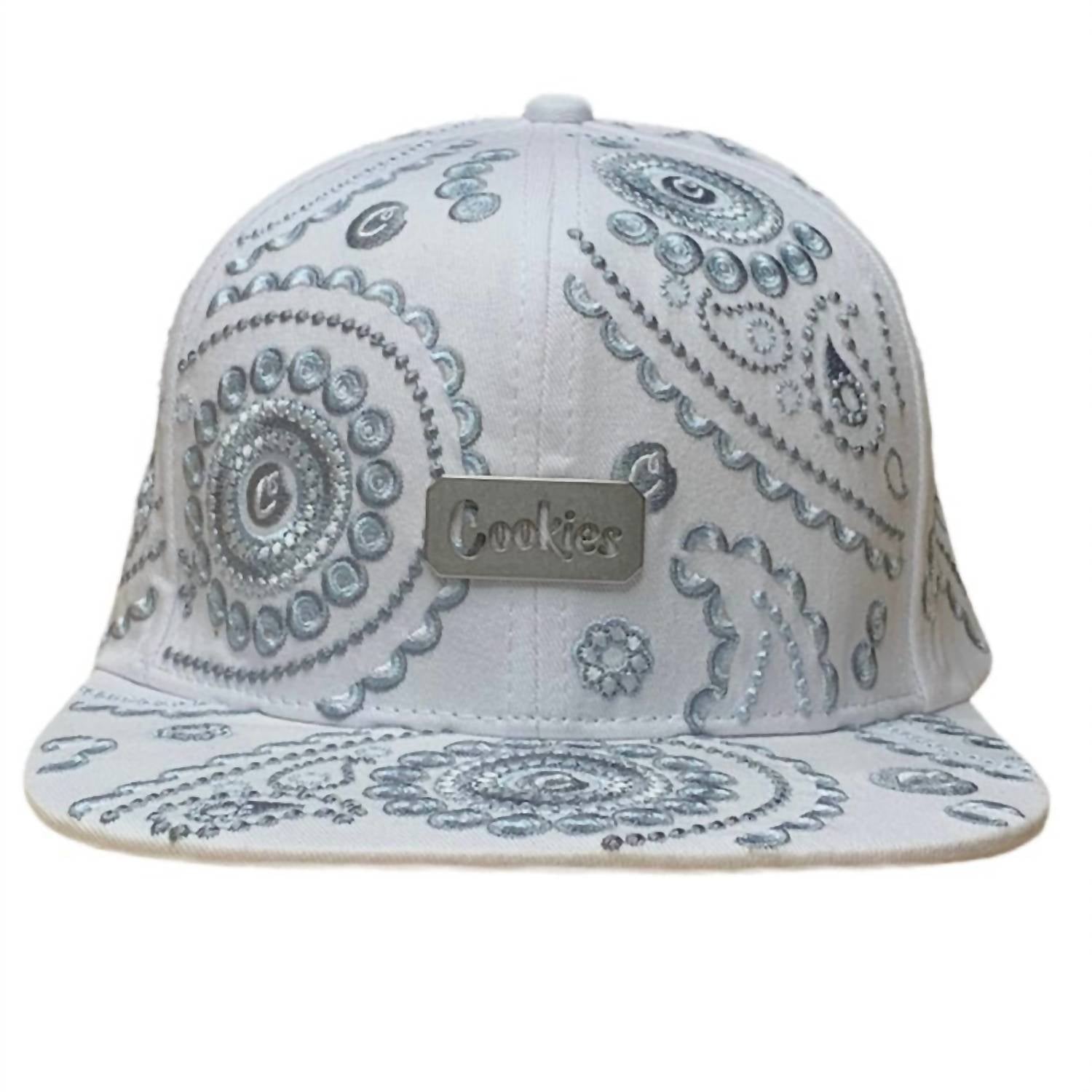 

Мужская кепка Casablanca Canvas Snapback белого цвета Cookies