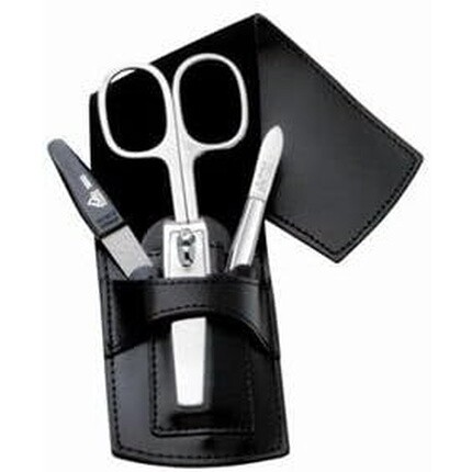 

Футляры для маникюра Becker Manicure Etuis Design Etui 4 шт. с карманом-вкладышем спереди черного цвета Erbe