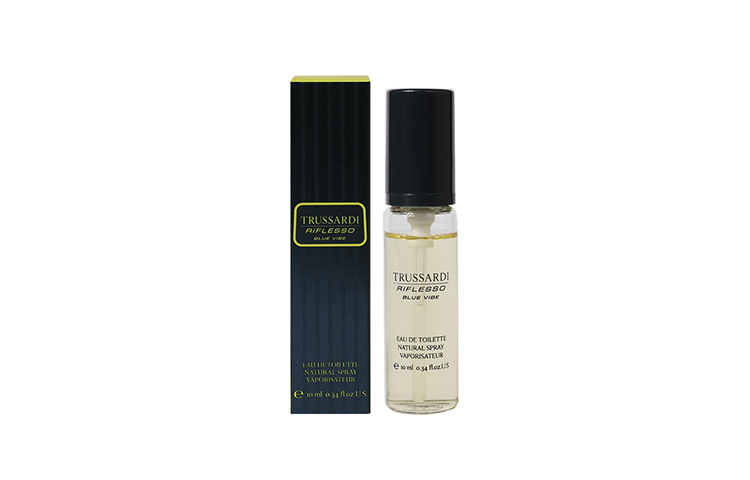 Портативный мини-набор пробников парфюма eau de parfum eau de toilette pomelo mugwort 10ml TRUSSARDI — фото 3