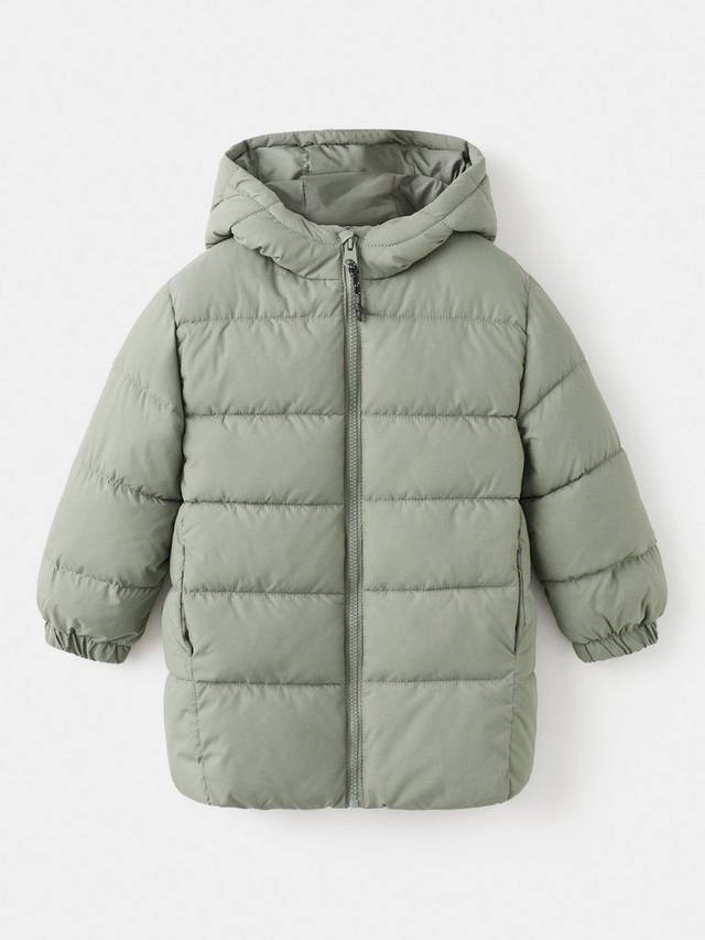 

Детская куртка Aldol с капюшоном Mango, Green