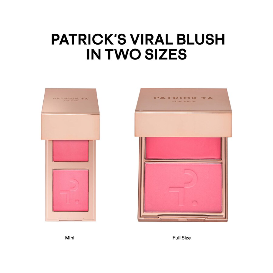 Главные новости: двойные кремовые и пудровые румяна Double-Take PATRICK TA, Creme .05 OZ Powder .09 OZ/Creme 1.6 G Powder 2.8 G, She's That Girl — фото 4