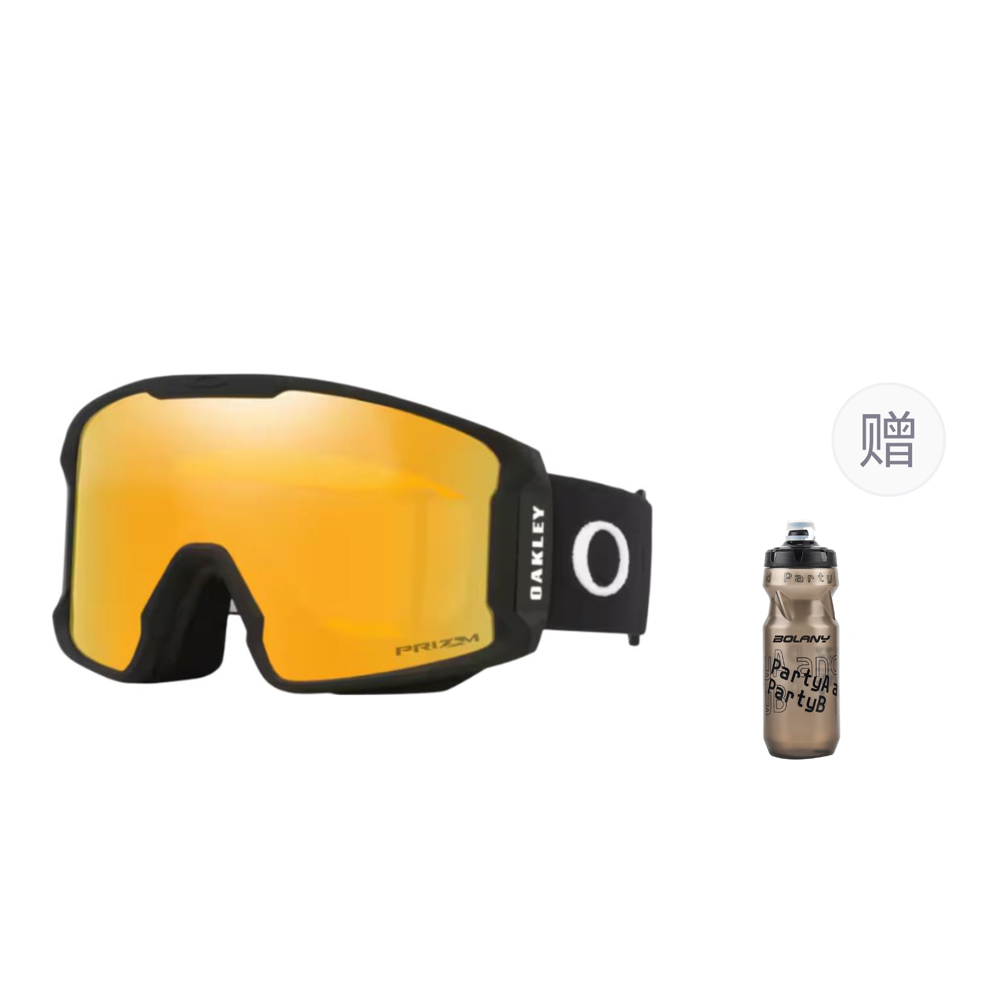 

Противотуманные лыжные очки Line Miner L Coverage с ветрозащитой и застежкой snap buckle, унисекс для активного отдыха Oakley